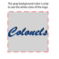 1.5" x 1.5" Colonel Script Waterless Tattoo (Set of 10)