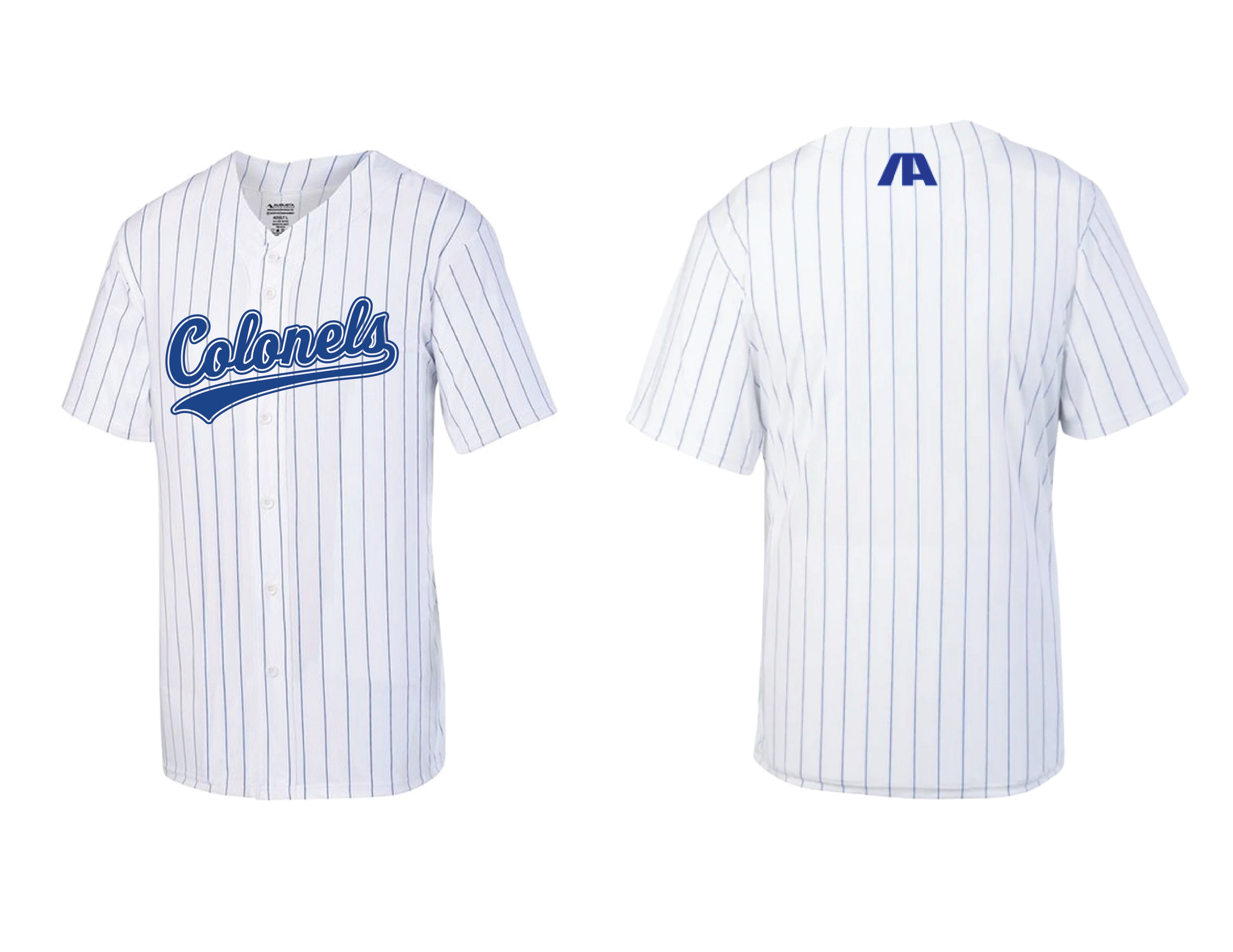 Adult Pinstripe Baseball Jersey