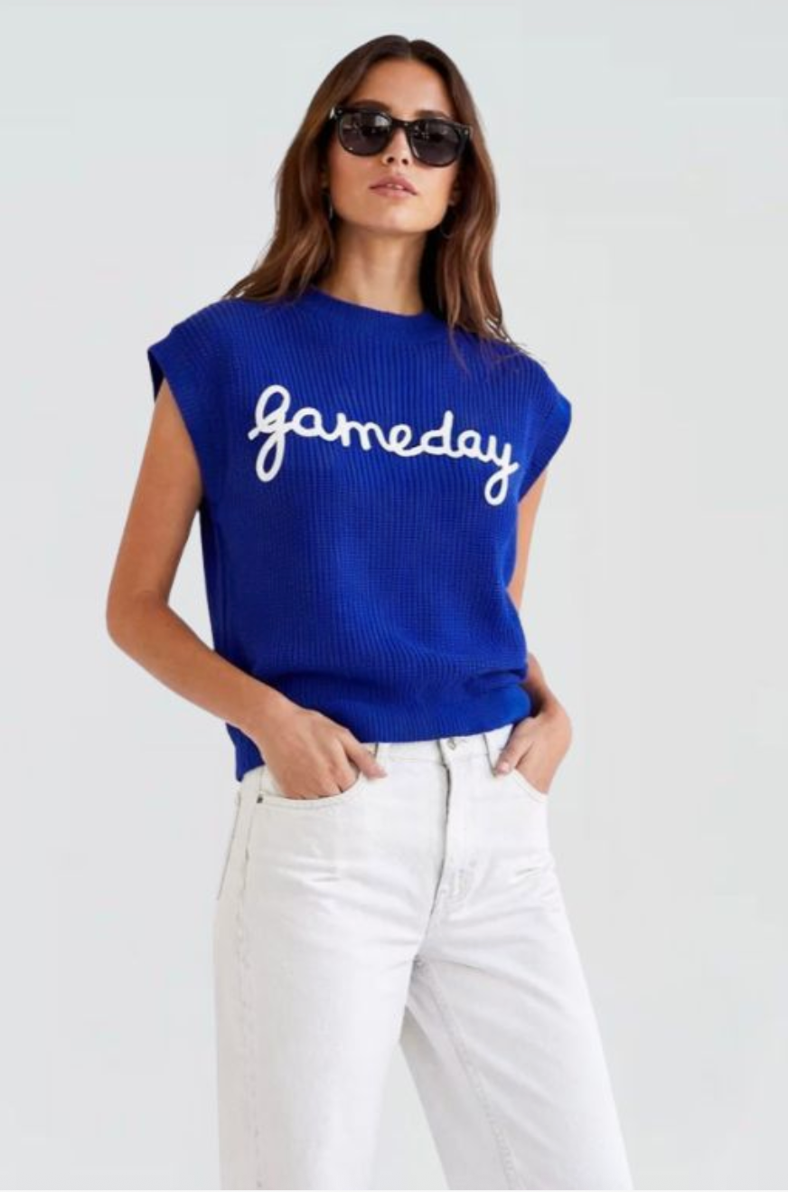 Sleeveless Gameday Sweater