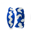 Pretty Happies White Ric Rac on Royal Blue Headband