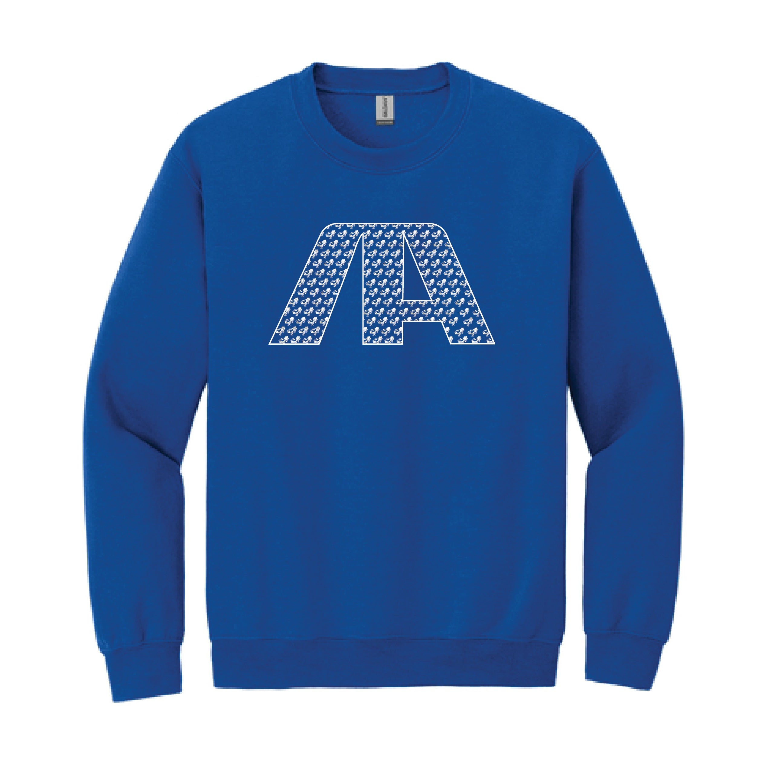 ADULT Running Colonel Heavy Blend Crewneck Sweatshirt